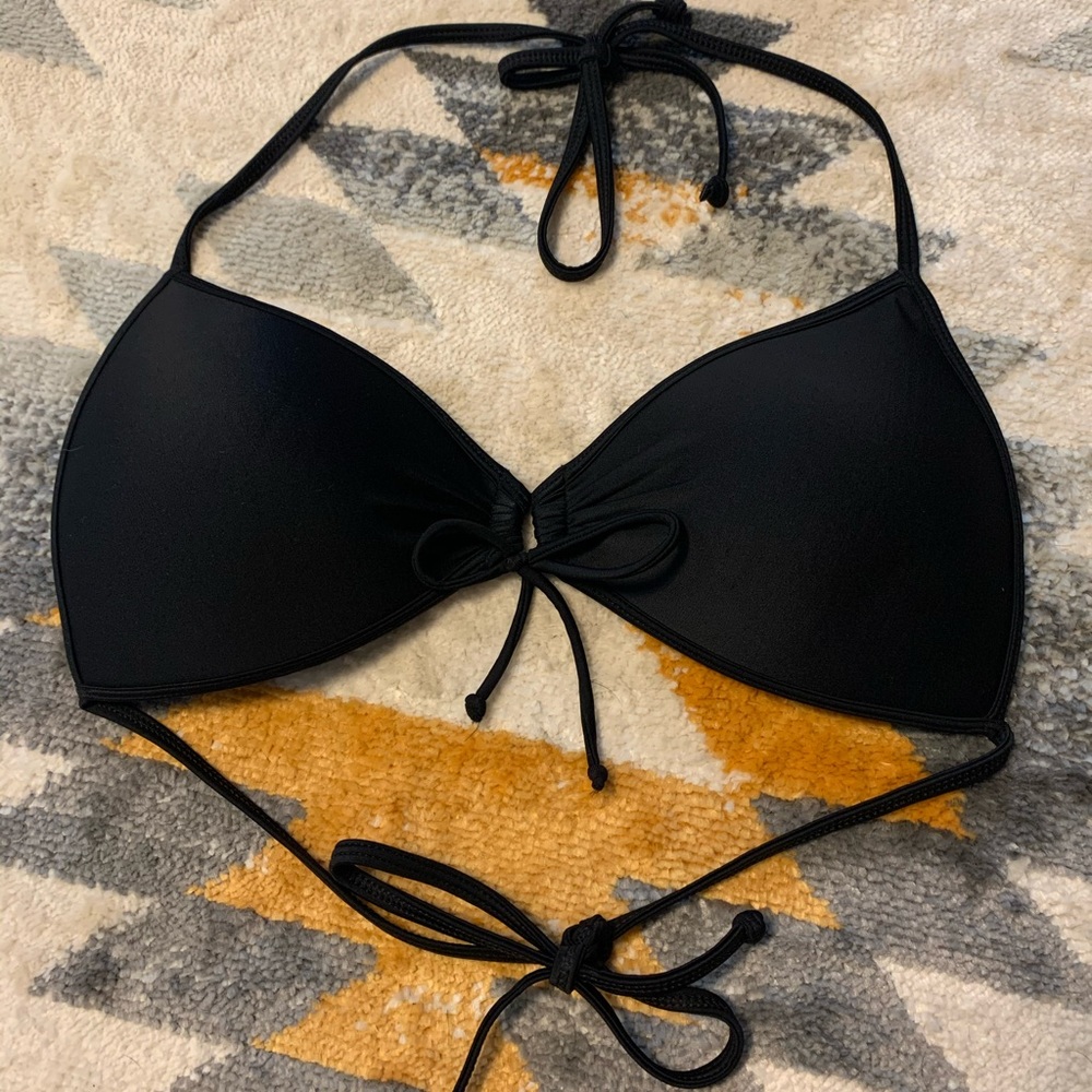 Black Bikini Top only